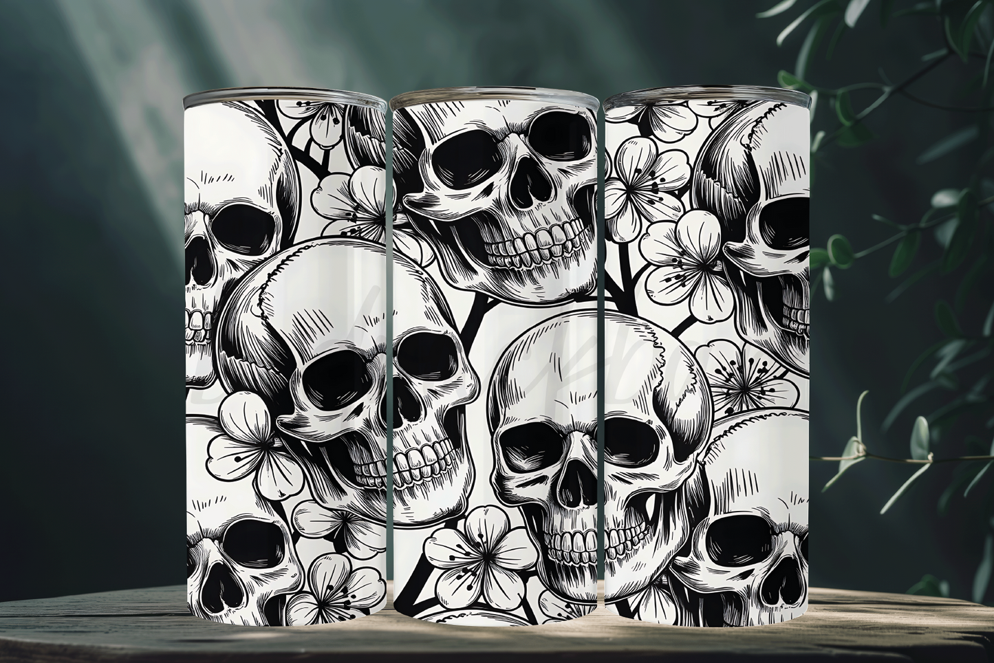 SkullSchwarzWeiß