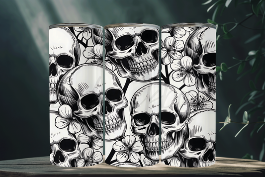 SkullSchwarzWeiß