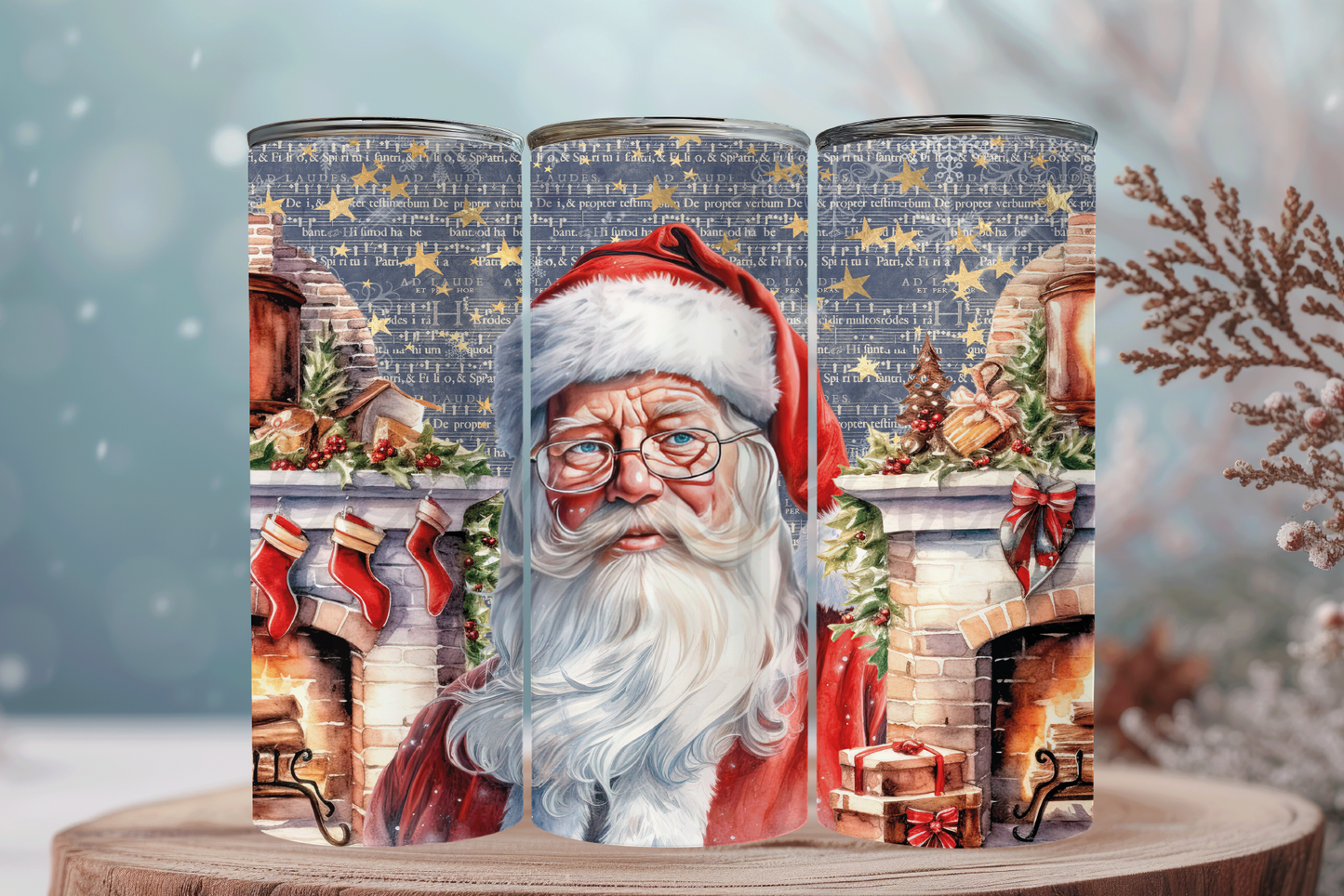 WeihnachtsmannKamin